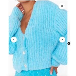 Show Me Your MuMu classy cardigan V neck sweater M